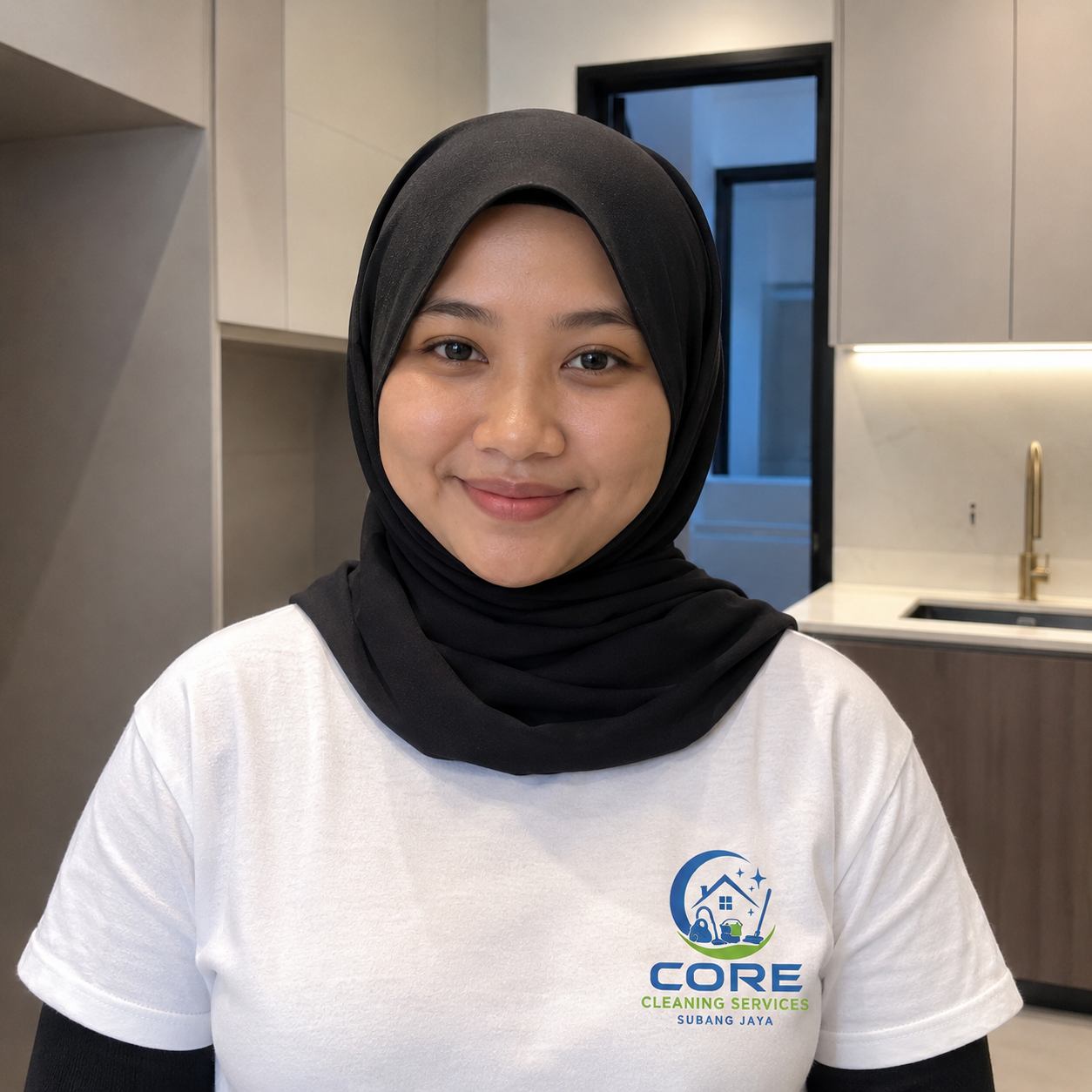 Siti Nuraini, cleaning specialist at Core Cleaning Services Subang Jaya Subang Jaya